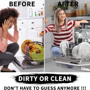 dishwasher magnet clean dirty